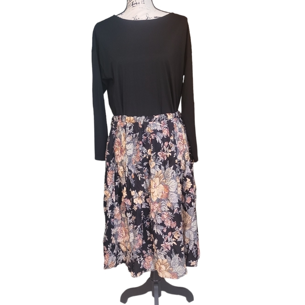 Vintage Unbranded‎ Floral Boho Skirt Size 20